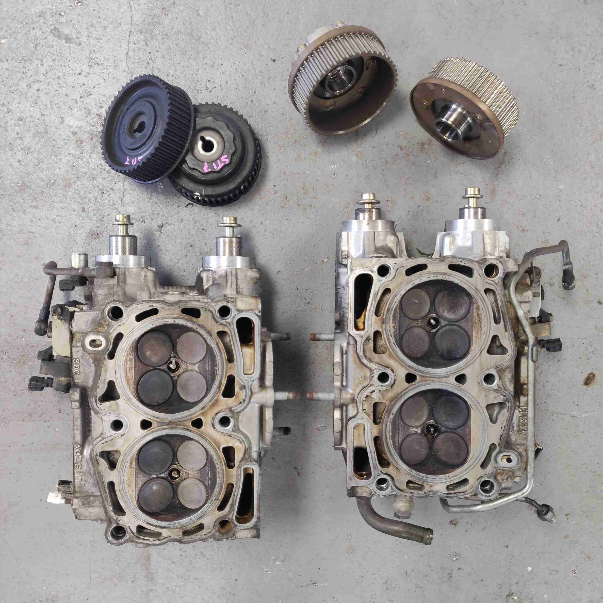 head 
STRIKE スノーボードブーツ THERMO FIT Kawasaki ZZR 1200 ZXT20C BJ 2002 - cylinder head N67D | eBay