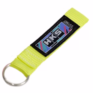 HKS Premium Goods Keyring TRS – Yellow